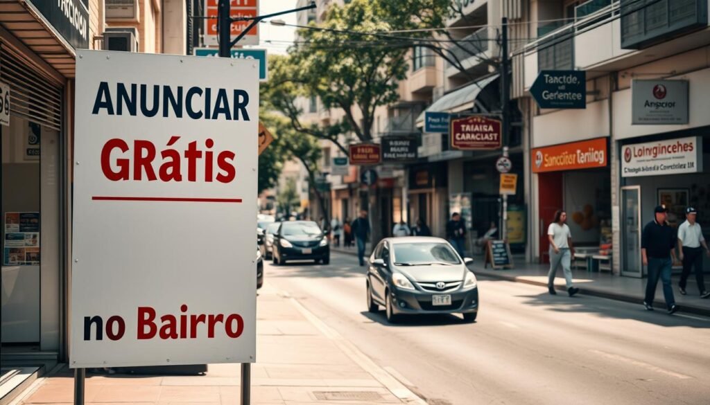anunciar grátis no bairro