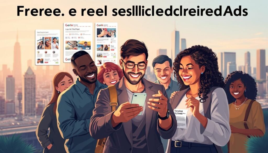 anúncios gratuitos eficientes