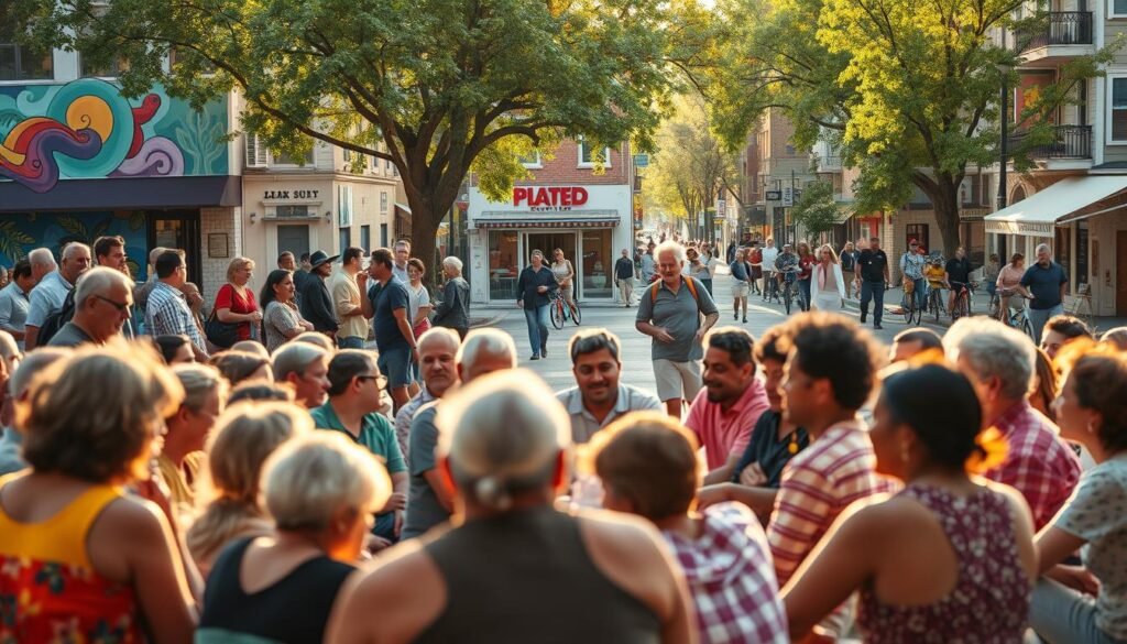engajamento comunitário