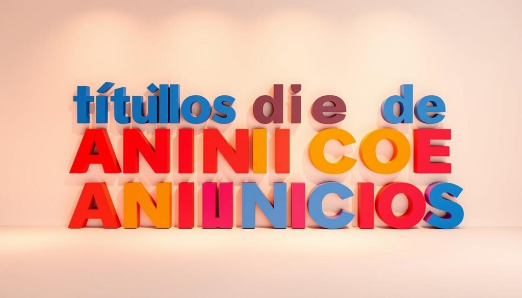 títulos de anúncios