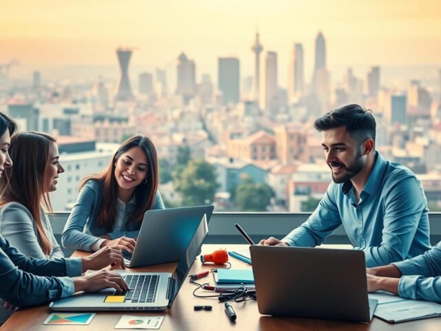 Agencia Profissionais do Bairro, marketing digital acessível para pequenas empresas e autonomos