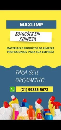 Maxlimp – Materiais de Limpeza / Rio de Janeiro