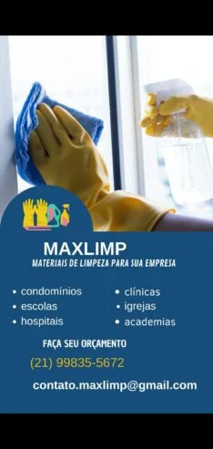 Maxlimp – Materiais de Limpeza / Rio de Janeiro