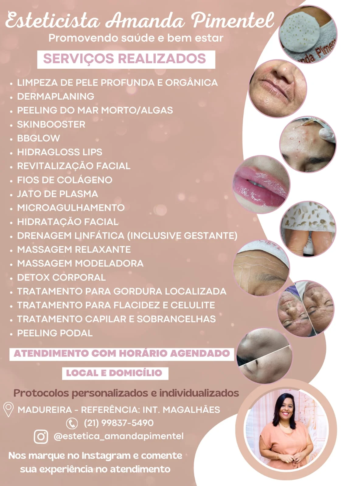 Amanda Pimentel – Esteticista / Madureira – Sulacap