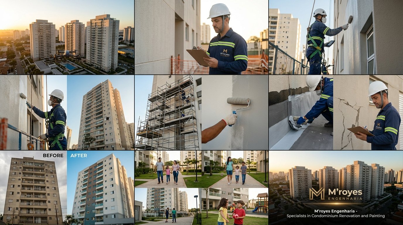 Excelência em Reformas e Pintura de Condomínios