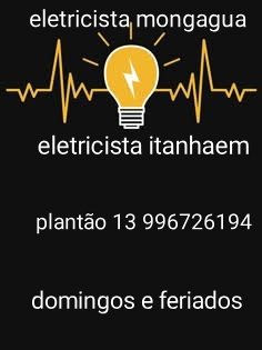 Eletricista mongagua itanhaem 13 996726194